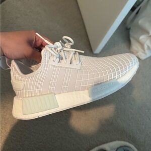 Adidas Cream NMD R1 Sneakers